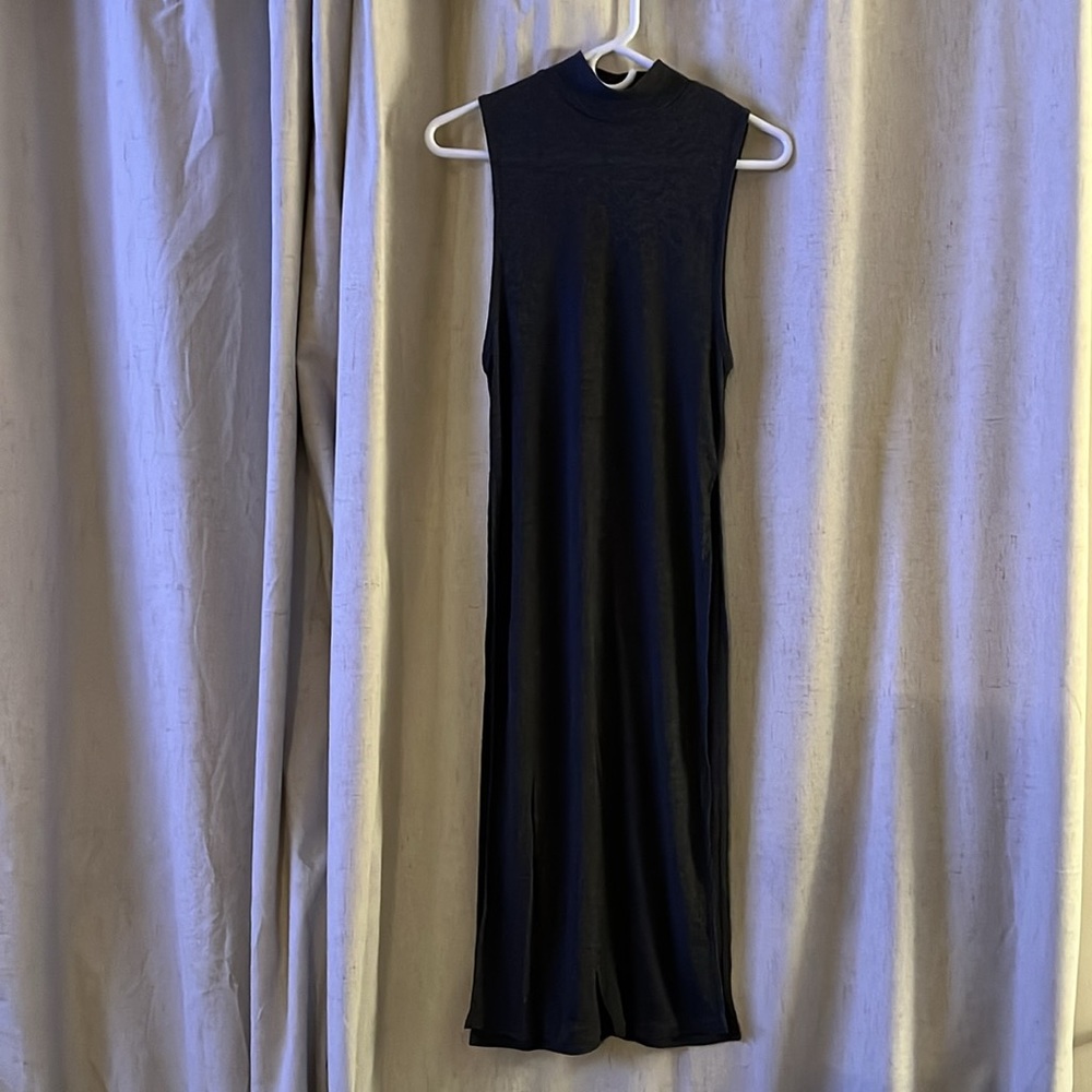 Long shirt with big slits